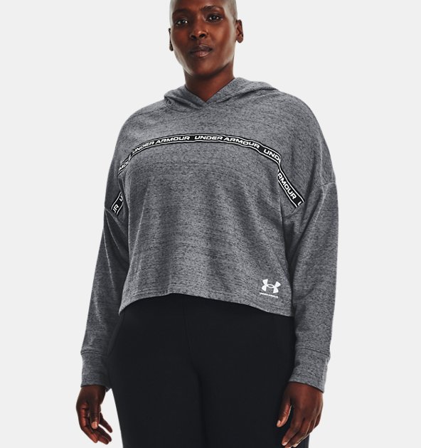 Under Armour Women's UA Rival Terry Crop Hoodie